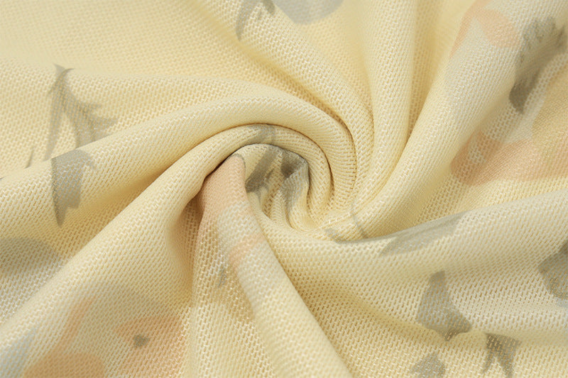 Robe Longue Fleurie à Volants Silhouette Fluide