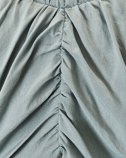 Robe Courte à Col Halter Estivale et Volants