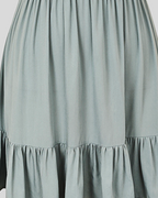 Robe Courte à Col Halter Estivale et Volants