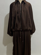 Ensemble Femme Chemisier Fluide et Pantalon Large