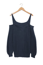 Pull en Maille à Épaules Dénudées Juliette Manches Longues