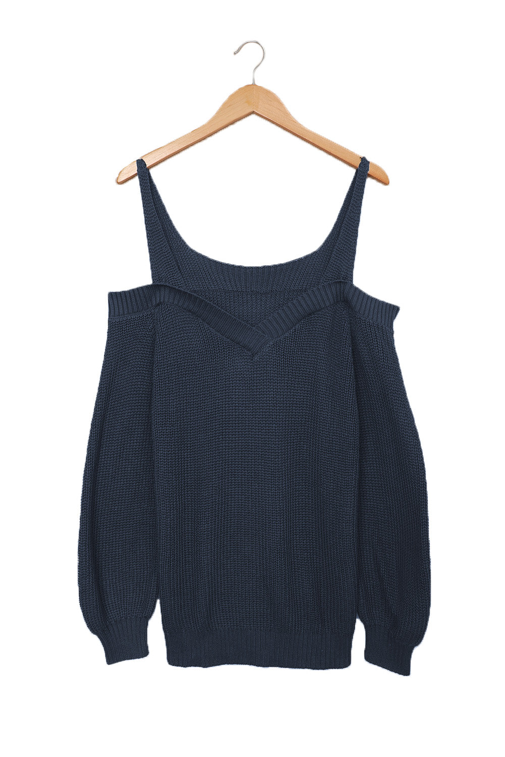 Pull en Maille à Épaules Dénudées Juliette Manches Longues